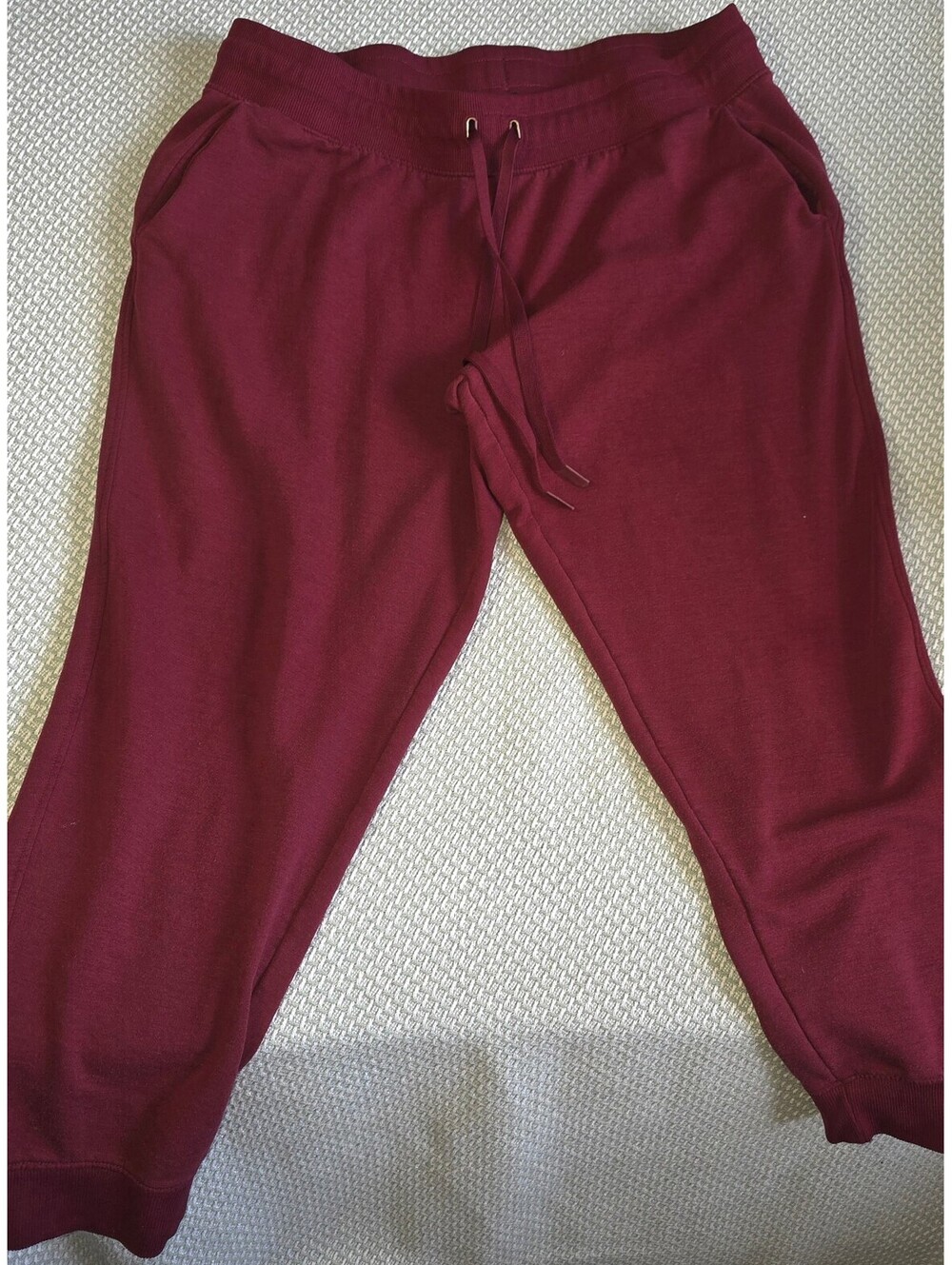 Athletic Works burgundy joggers women's size XL 16/18